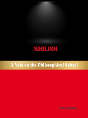 cover image of Nihilism